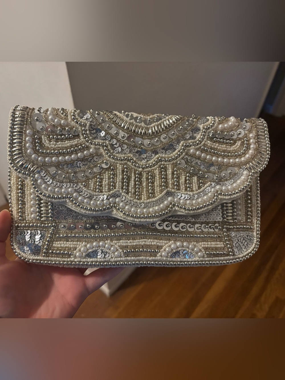Francesca’s elegant clutch / shoulder bag